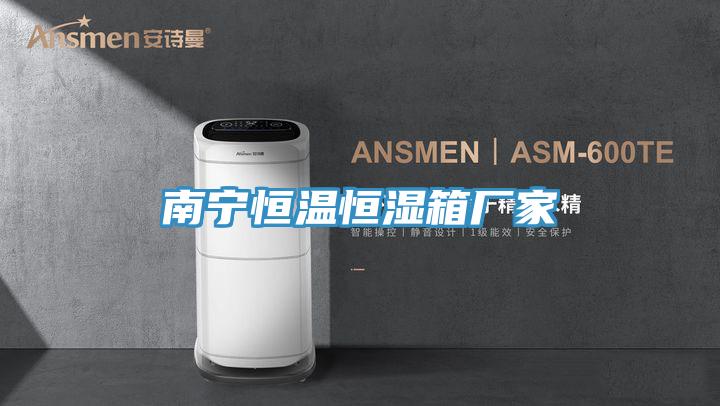 南宁恒温恒湿箱厂家