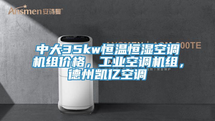 中大35kw恒温恒湿空调机组价格,工业空调机组,德州凯亿空调