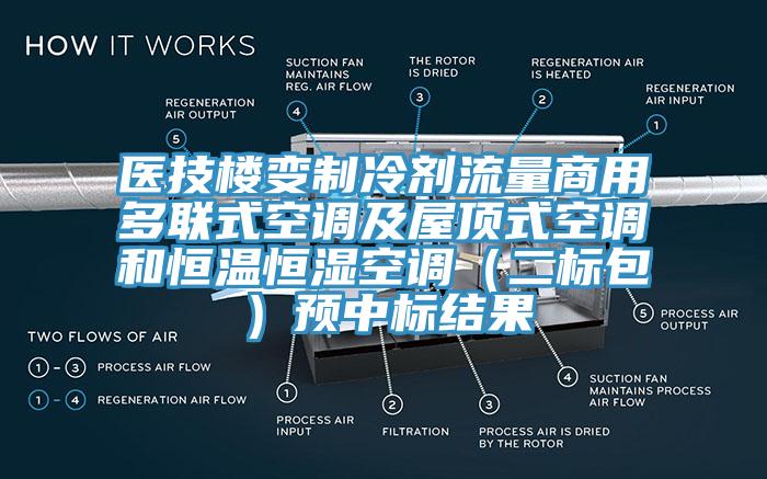 医技楼变制冷剂流量商用多联式空调及屋顶式空调和恒温恒湿空调（二标包）预中标结果