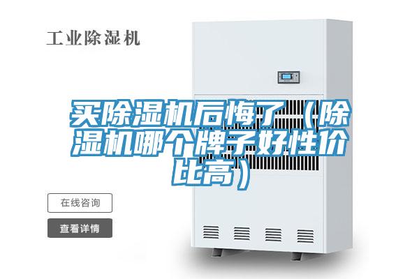买除湿机后悔了（除湿机哪个牌子好性价比高）