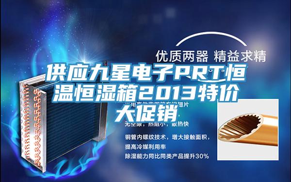 供应九星电子PRT恒温恒湿箱2013特价大促销