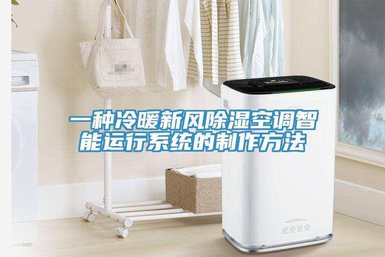 一种冷暖新风除湿空调智能运行系统的制作方法