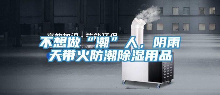 不想做“潮”人，阴雨天带火防潮除湿用品