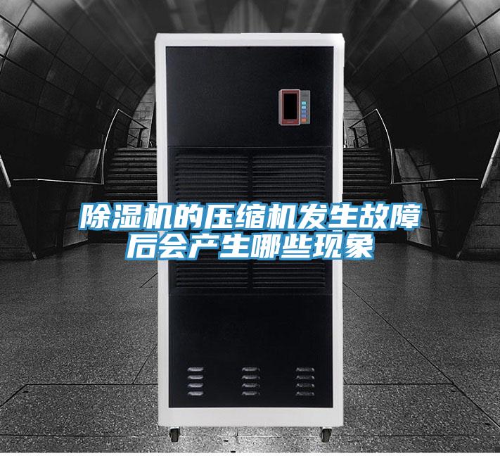 除湿机的压缩机发生故障后会产生哪些现象