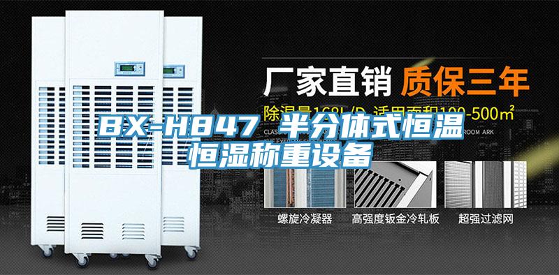 BX-H847 半分体式恒温恒湿称重设备
