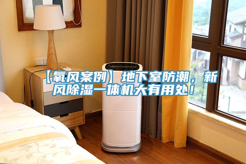 【氧风案例】地下室防潮,新风除湿一体机大有用处!