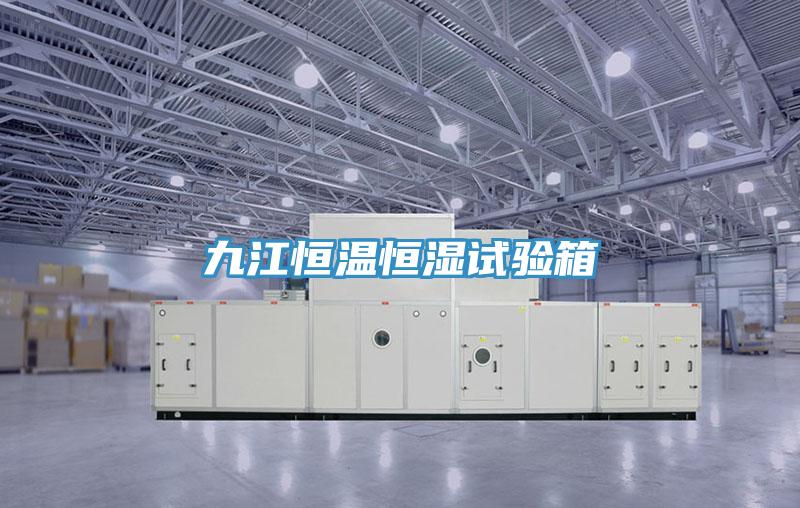 九江恒温恒湿试验箱