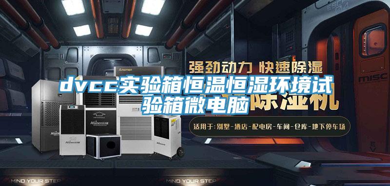 dvcc实验箱恒温恒湿环境试验箱微电脑