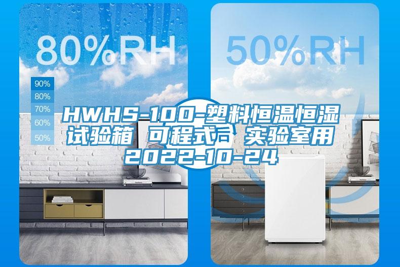 HWHS-100-塑料恒温恒湿试验箱 可程式  实验室用2022-10-24