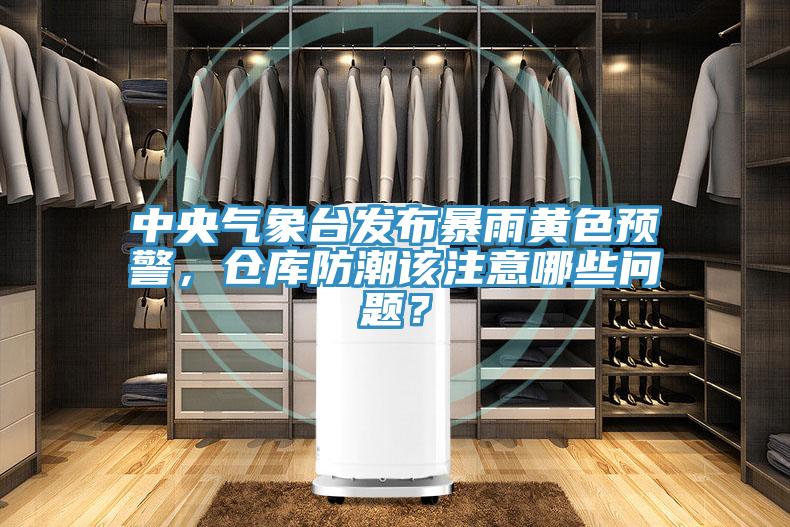 中央气象台发布暴雨黄色预警，仓库防潮该注意哪些问题？