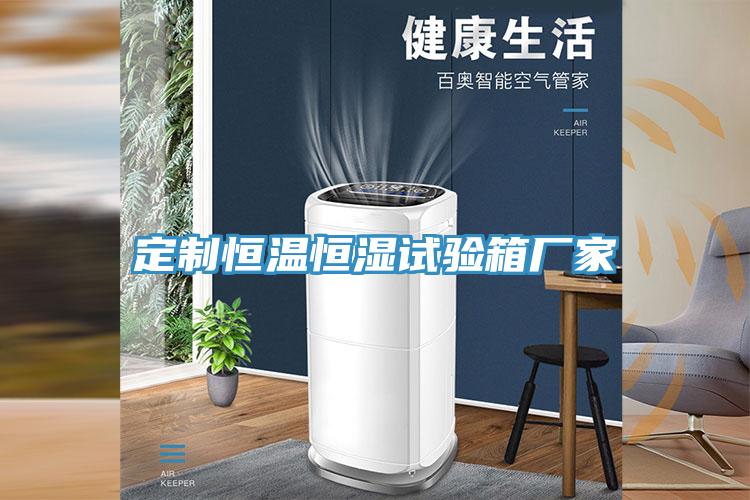 定制恒温恒湿试验箱厂家