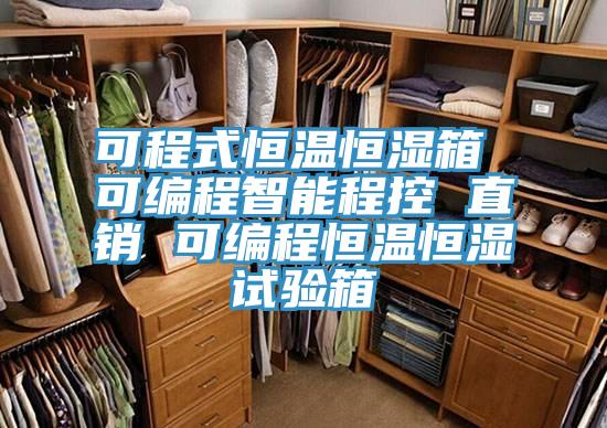 可程式恒温恒湿箱 可编程智能程控 直销 可编程恒温恒湿试验箱
