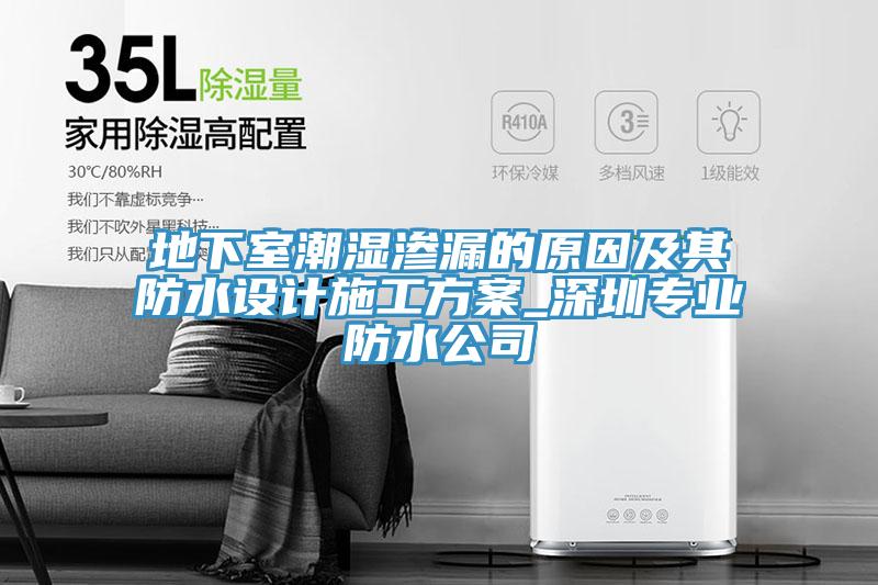 地下室潮湿渗漏的原因及其防水设计施工方案_深圳专业防水公司