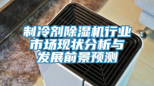 制冷剂除湿机行业市场现状分析与发展前景预测