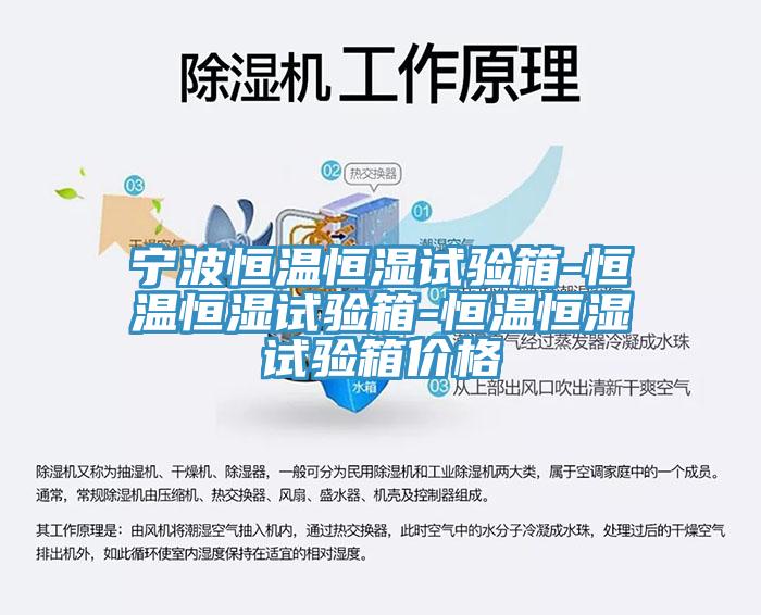 宁波恒温恒湿试验箱-恒温恒湿试验箱-恒温恒湿试验箱价格