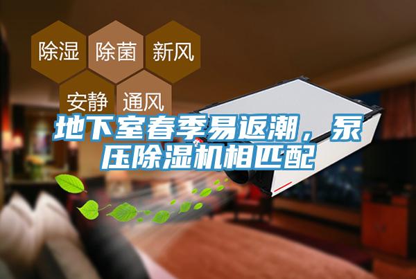 地下室春季易返潮，泵压除湿机相匹配