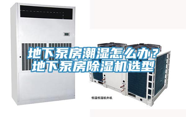 地下泵房潮湿怎么办？地下泵房除湿机选型