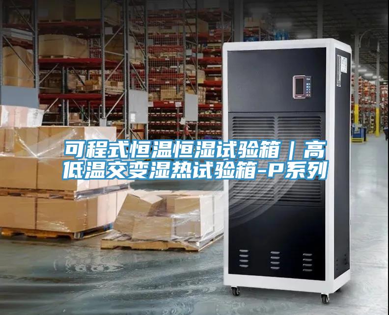 可程式恒温恒湿试验箱｜高低温交变湿热试验箱-P系列