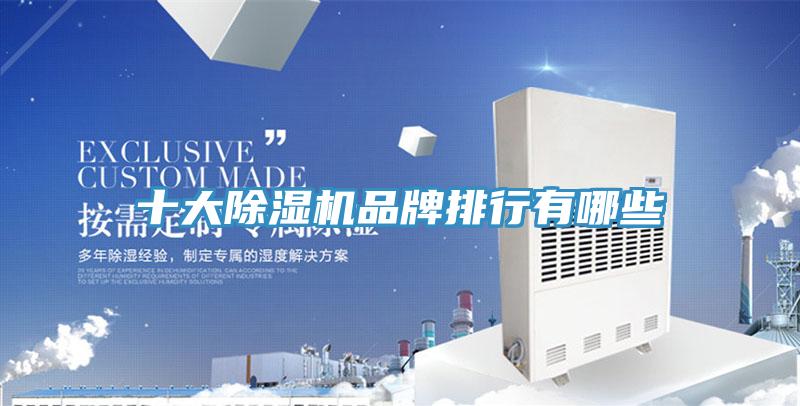 十大除湿机品牌排行有哪些