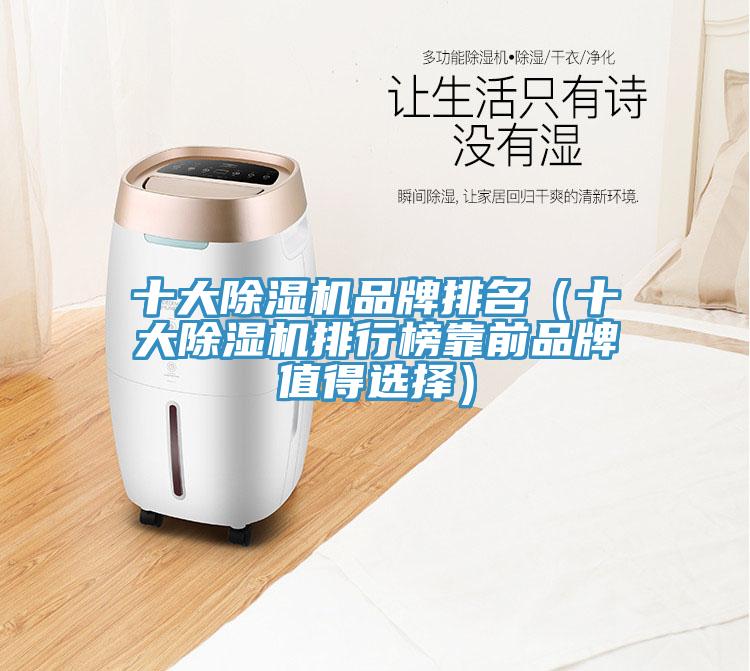 十大除湿机品牌排名（十大除湿机排行榜靠前品牌值得选择）