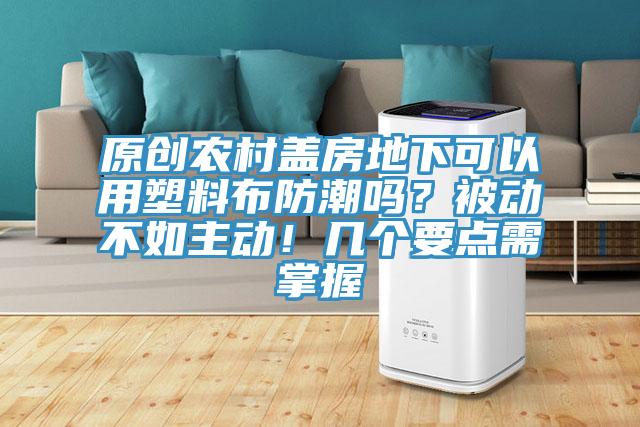 原创农村盖房地下可以用塑料布防潮吗？被动不如主动！几个要点需掌握