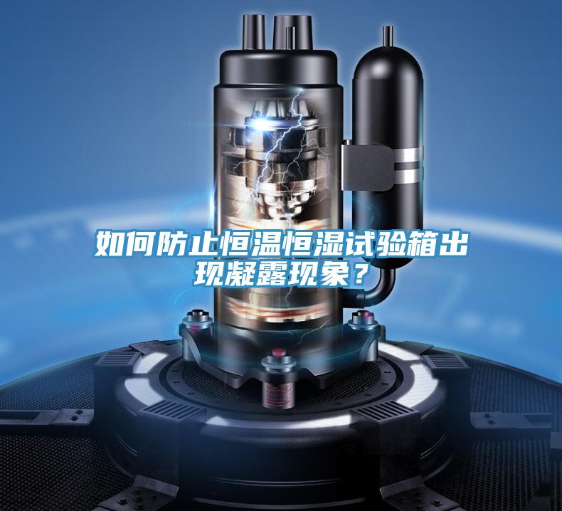 如何防止恒温恒湿试验箱出现凝露现象？