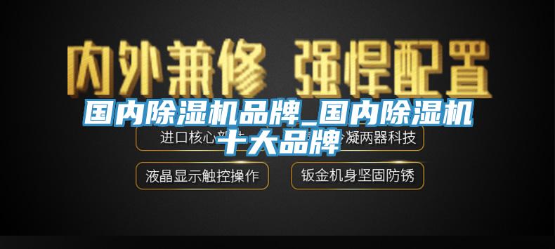 国内除湿机品牌_国内除湿机十大品牌