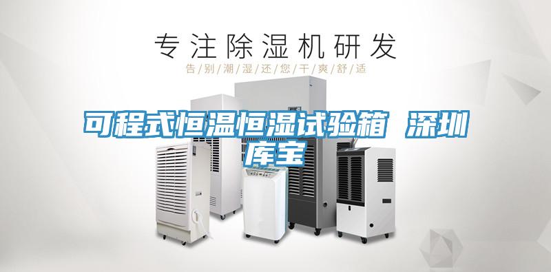 可程式恒温恒湿试验箱 深圳库宝