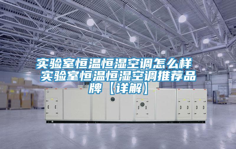 实验室恒温恒湿空调怎么样 实验室恒温恒湿空调推荐品牌【详解】