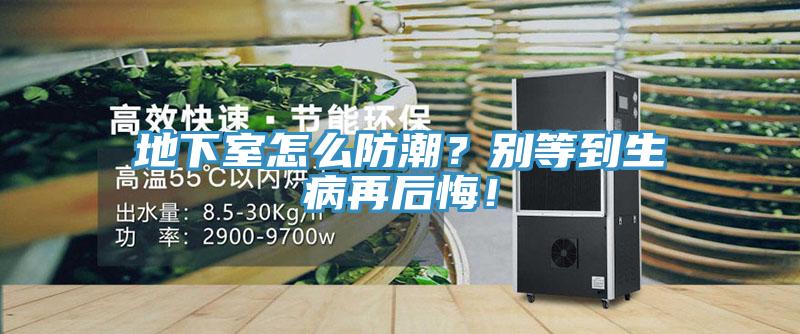 地下室怎么防潮？别等到生病再后悔！