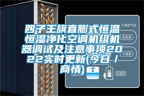 四子王旗直膨式恒温恒湿净化空调机组机器调试及注意事项2022实时更新(今日／商情)