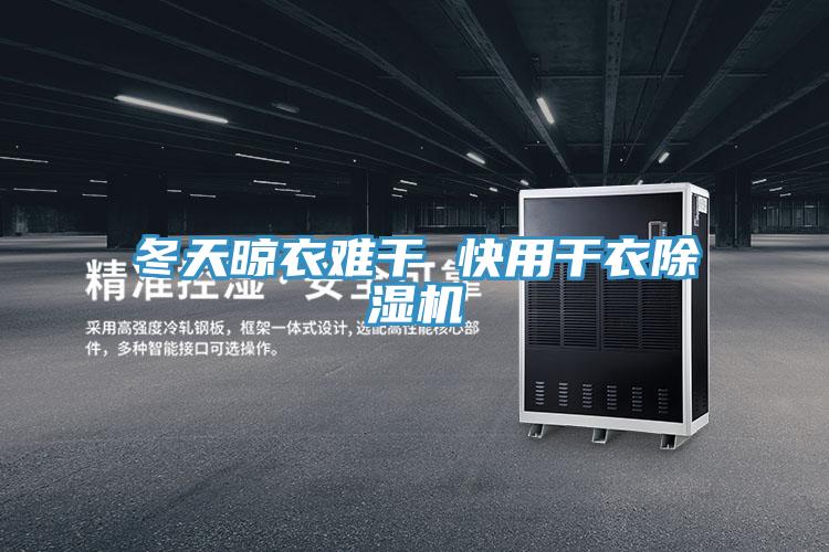 冬天晾衣难干 快用干衣除湿机