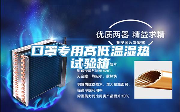 口罩专用高低温湿热试验箱