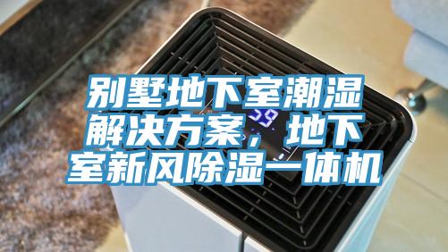 别墅地下室潮湿解决方案,地下室新风除湿一体机