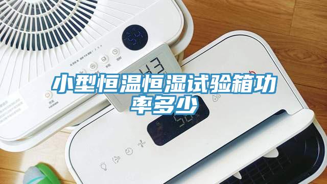 小型恒温恒湿试验箱功率多少