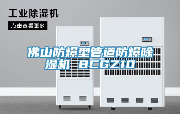 佛山防爆型管道防爆除湿机 BCGZ10