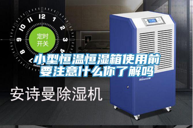 小型恒温恒湿箱使用前要注意什么你了解吗