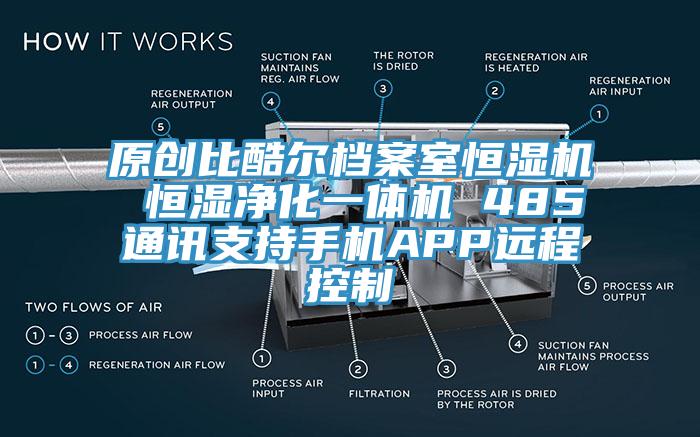 原创比酷尔档案室恒湿机 恒湿净化一体机 485通讯支持手机APP远程控制