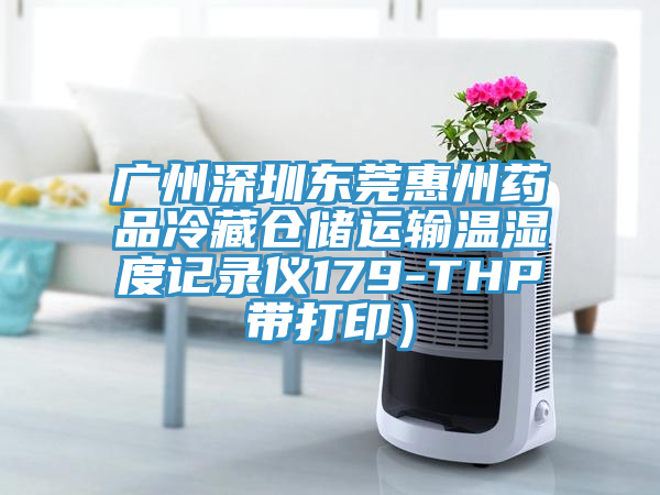 广州深圳东莞惠州药品冷藏仓储运输温湿度记录仪179-THP带打印）