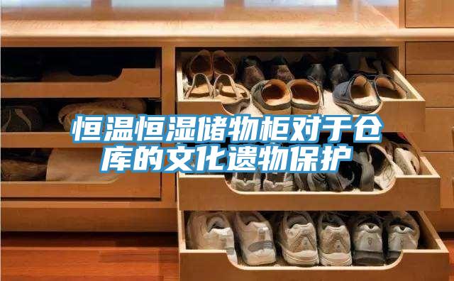 恒温恒湿储物柜对于仓库的文化遗物保护