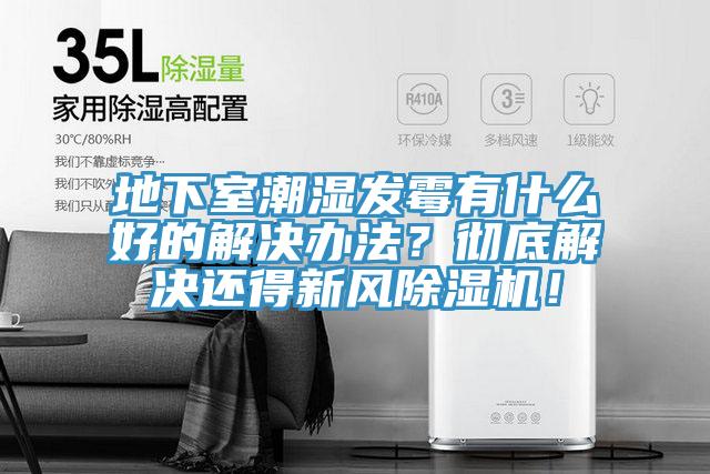 地下室潮湿发霉有什么好的解决办法？彻底解决还得新风除湿机！