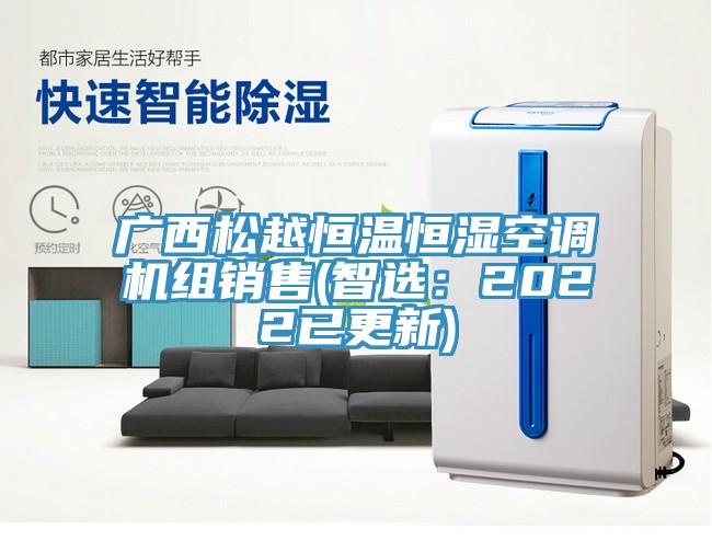 广西松越恒温恒湿空调机组销售(智选：2022已更新)