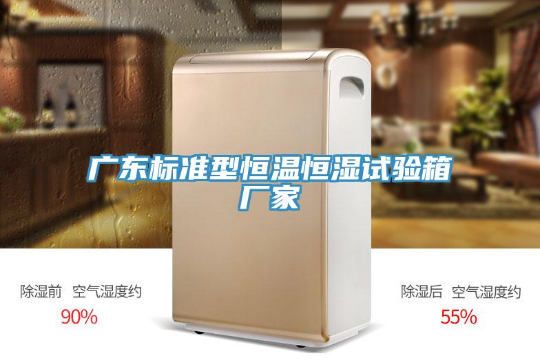 广东标准型恒温恒湿试验箱厂家