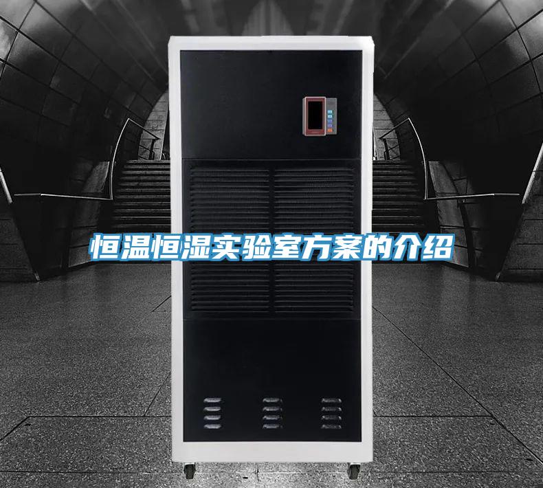 恒温恒湿实验室方案的介绍