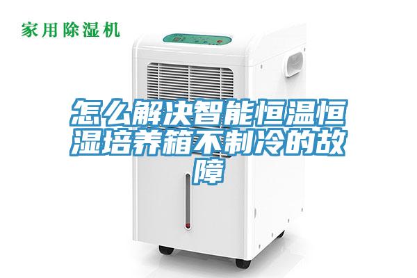 怎么解决智能恒温恒湿培养箱不制冷的故障