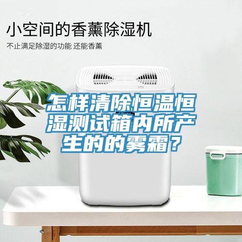 怎样清除恒温恒湿测试箱内所产生的的雾霜？