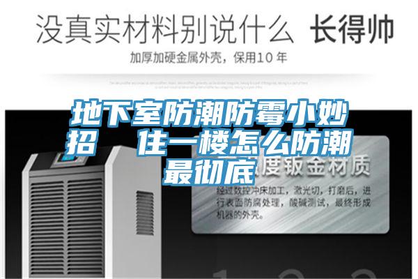 地下室防潮防霉小妙招  住一楼怎么防潮最彻底