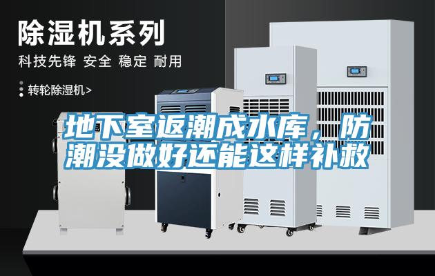 地下室返潮成水库，防潮没做好还能这样补救