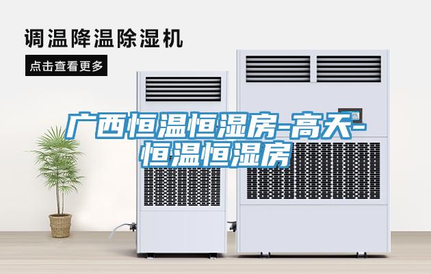广西恒温恒湿房-高天-恒温恒湿房