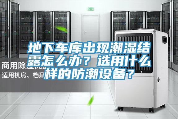 地下车库出现潮湿结露怎么办？选用什么样的防潮设备？